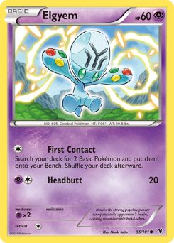 Elgyem - Noble Victories - #55 - Pokemon TCG card