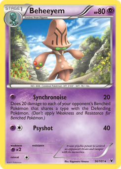 Beheeyem - Noble Victories - #56 - Pokemon TCG card