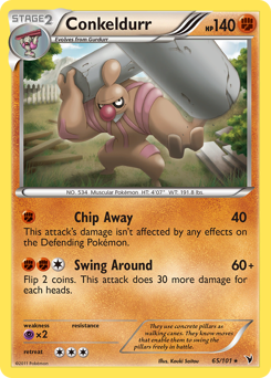 Conkeldurr #65 Conkeldurr - Noble Victories - #65 - Pokemon TCG card