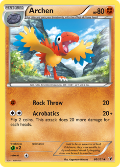 Archen #66 Archen - Noble Victories - #66 - Pokemon TCG card