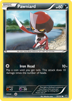 Pawniard - Noble Victories - #75 - Pokemon TCG card