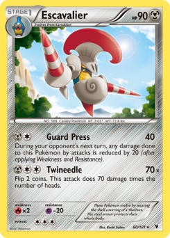 Escavalier #80 Escavalier - Noble Victories - #80 - Pokemon TCG card
