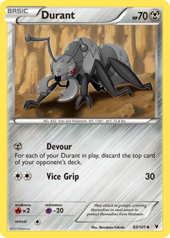 Durant - Noble Victories - #83 - Pokemon TCG card