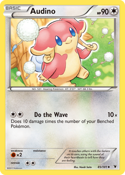 Audino #85 Audino - Noble Victories - #85 - Pokemon TCG card
