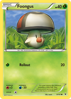 Foongus #9 Foongus - Noble Victories - #9 - Pokemon TCG card