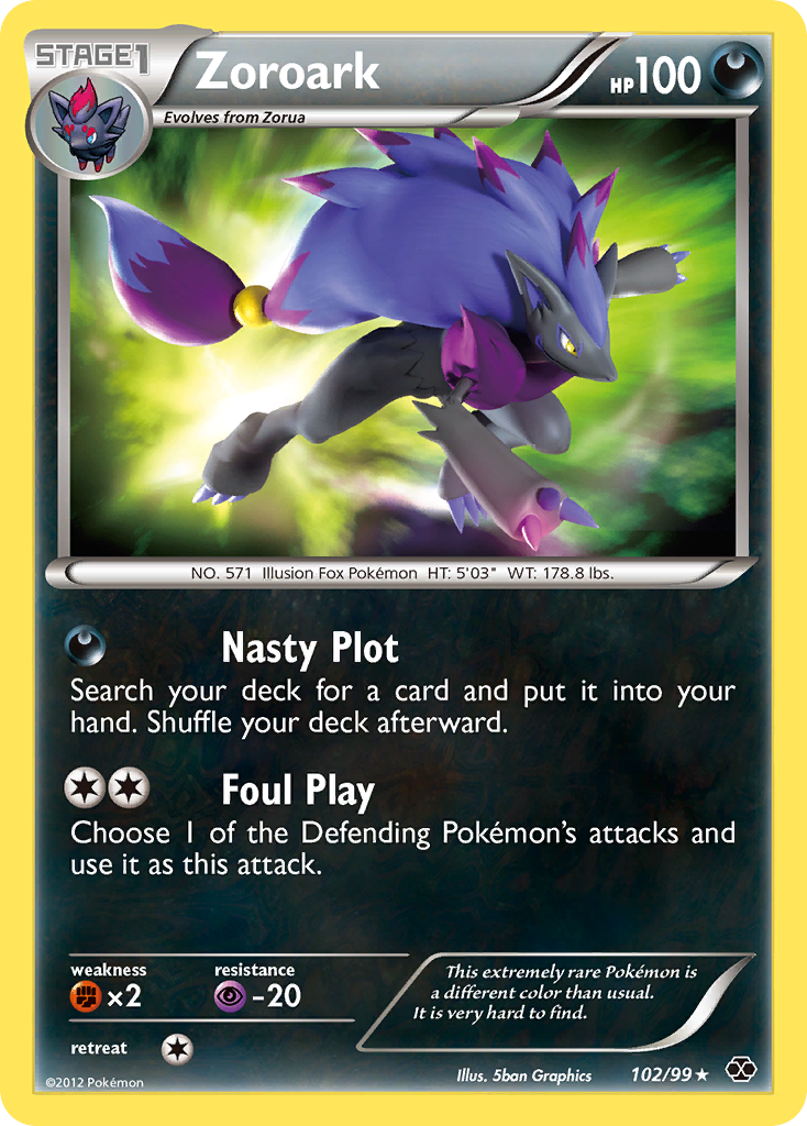 Zoroark - Next Destinies - #102 - Pokemon TCG card