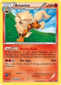 Arcanine #12 Arcanine - Next Destinies - #12 - Pokemon TCG card