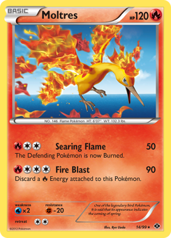 Moltres - Next Destinies - #14 - Pokemon TCG card