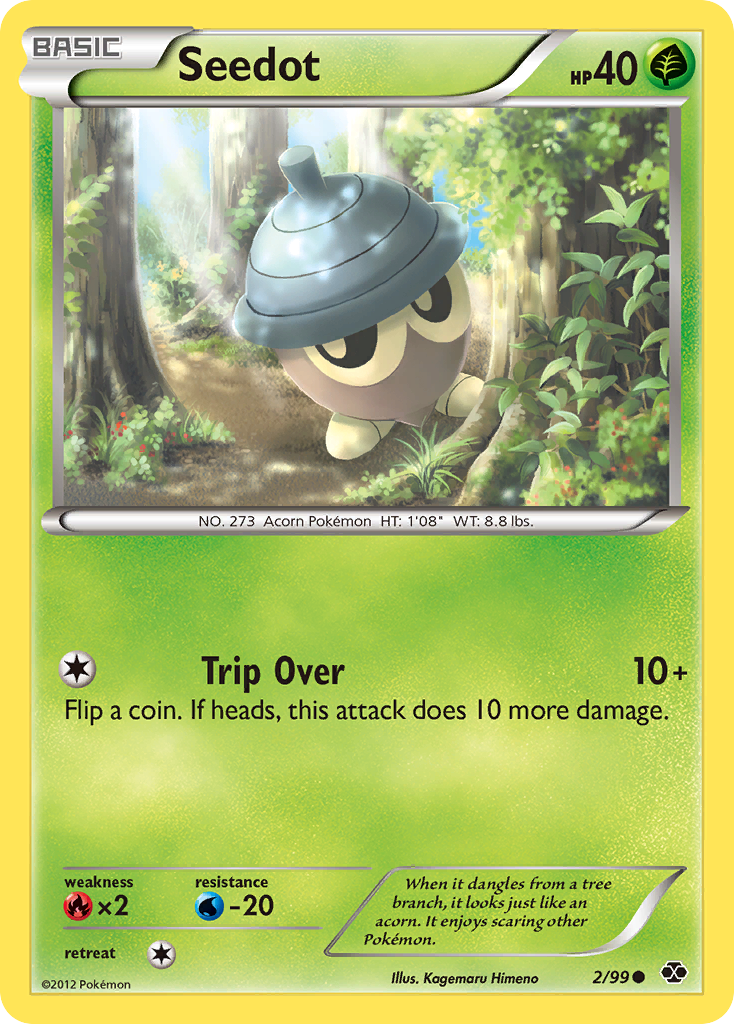 Seedot - Next Destinies - #2 - Pokemon TCG card