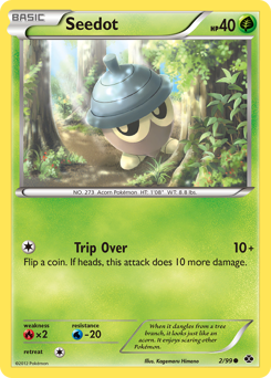 Seedot - Next Destinies - #2 - Pokemon TCG card