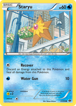 Staryu - Next Destinies - #23 - Pokemon TCG card