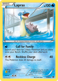 Lapras #25 Lapras - Next Destinies - #25 - Pokemon TCG card