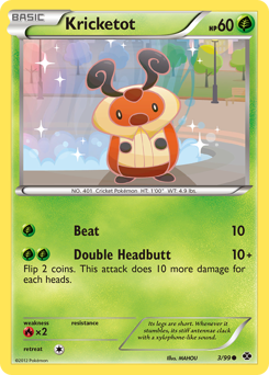 Kricketot #3 Kricketot - Next Destinies - #3 - Pokemon TCG card