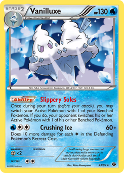 Vanilluxe #33 Vanilluxe - Next Destinies - #33 - Pokemon TCG card