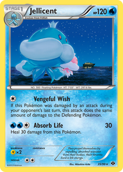 Jellicent #35 Jellicent - Next Destinies - #35 - Pokemon TCG card
