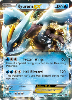 Kyurem-EX - Next Destinies - #38 - Pokemon TCG card