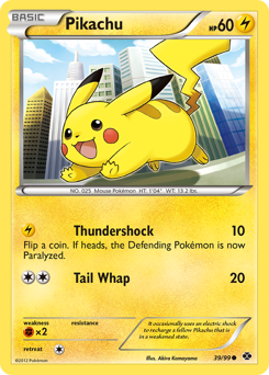 Pikachu #39 Pikachu - Next Destinies - #39 - Pokemon TCG card