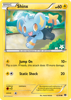 Shinx #42 Shinx - Next Destinies - #42 - Pokemon TCG card