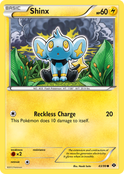Shinx #43 Shinx - Next Destinies - #43 - Pokemon TCG card