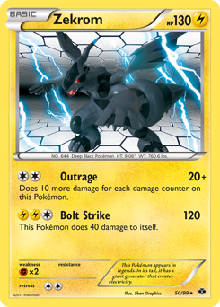 Zekrom - Next Destinies - #50 - Pokemon TCG card