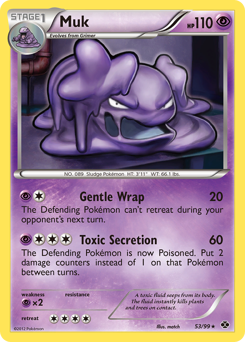 Muk - Next Destinies - #53 - Pokemon TCG card