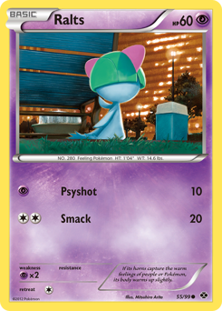 Ralts #55 Ralts - Next Destinies - #55 - Pokemon TCG card