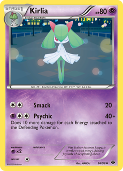 Kirlia #56 Kirlia - Next Destinies - #56 - Pokemon TCG card