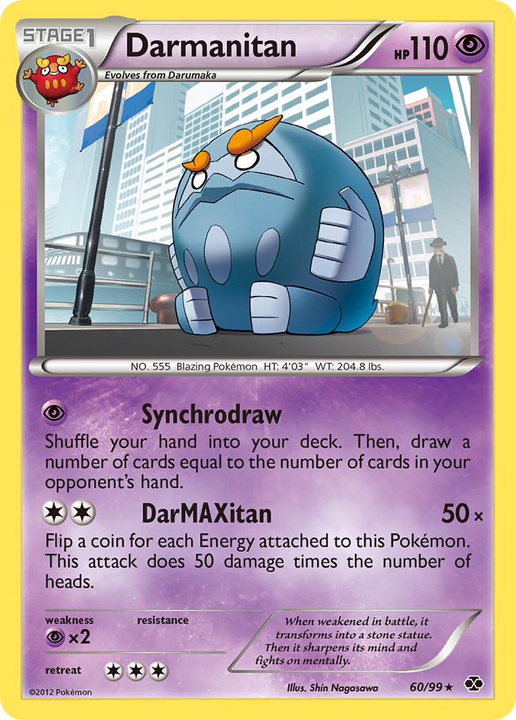Darmanitan - Next Destinies - #60 - Pokemon TCG card