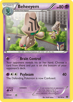 Beheeyem - Next Destinies - #62 - Pokemon TCG card