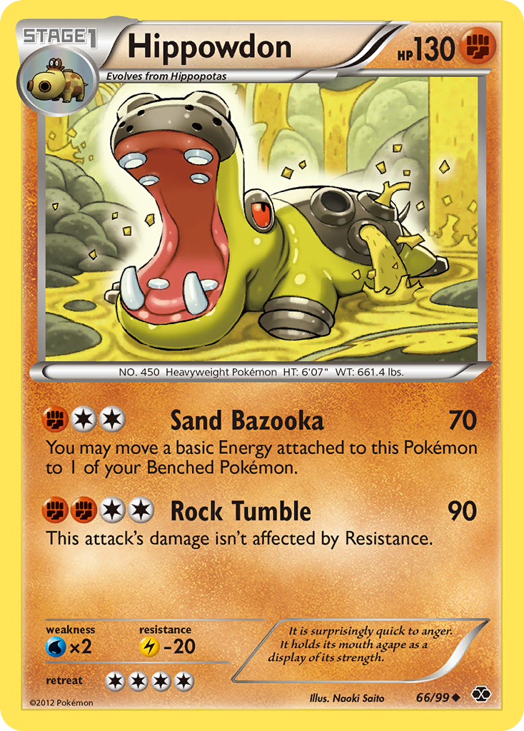 Hippowdon - Next Destinies - #66 - Pokemon TCG card