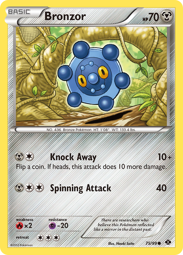 Bronzor - Next Destinies - #75 - Pokemon TCG card
