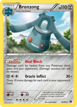 Bronzong #76 Bronzong - Next Destinies - #76 - Pokemon TCG card