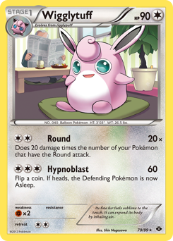 Wigglytuff - Next Destinies - #79 - Pokemon TCG card
