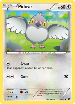 Pidove #83 Pidove - Next Destinies - #83 - Pokemon TCG card