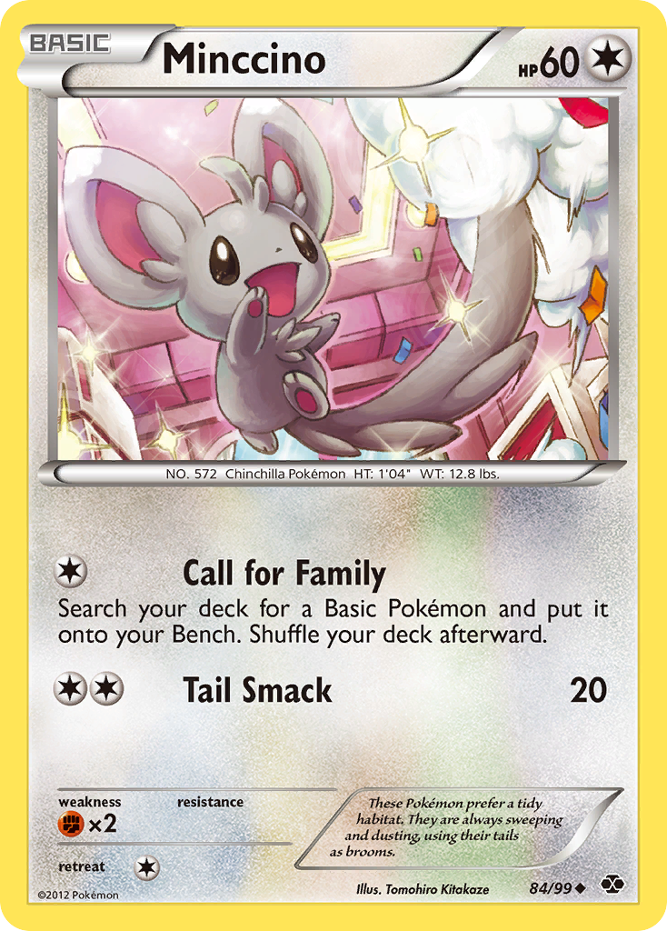 Minccino - Next Destinies - #84 - Pokemon TCG card