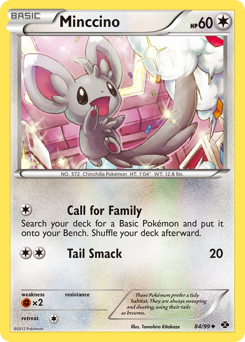 Minccino #84 Minccino - Next Destinies - #84 - Pokemon TCG card