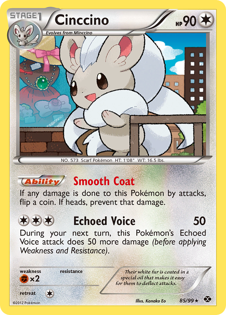 Cinccino - Next Destinies - #85 - Pokemon TCG card