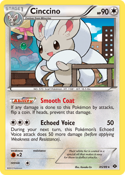Cinccino - Next Destinies - #85 - Pokemon TCG card