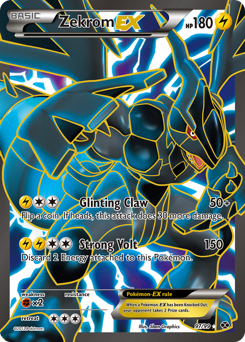 Zekrom-EX #97 Zekrom-EX - Next Destinies - #97 - Pokemon TCG card