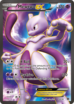 Mewtwo-EX - Next Destinies - #98 - Pokemon TCG card