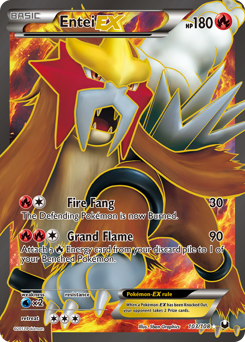 Entei-EX #103 Entei-EX - Dark Explorers - #103 - Pokemon TCG card