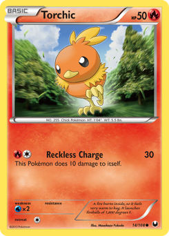 Torchic #14 Torchic - Dark Explorers - #14 - Pokemon TCG card