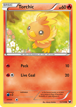 Torchic #15 Torchic - Dark Explorers - #15 - Pokemon TCG card