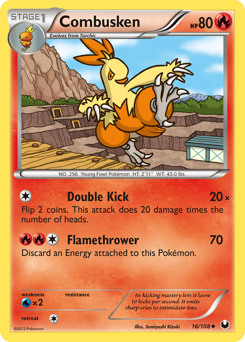 Combusken - Dark Explorers - #16 - Pokemon TCG card