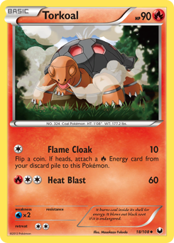Torkoal #18 Torkoal - Dark Explorers - #18 - Pokemon TCG card