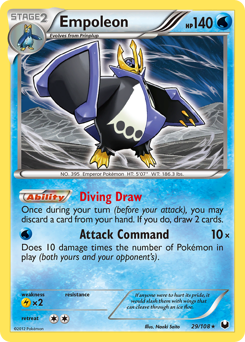 Empoleon - Dark Explorers - #29 - Pokemon TCG card