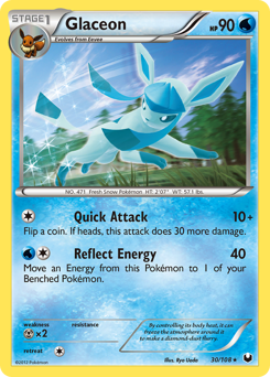 Glaceon - Dark Explorers - #30 - Pokemon TCG card