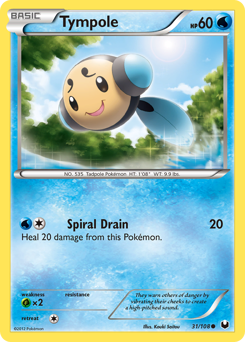 Tympole - Dark Explorers - #31 - Pokemon TCG card