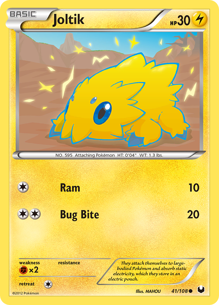 Joltik - Dark Explorers - #41 - Pokemon TCG card