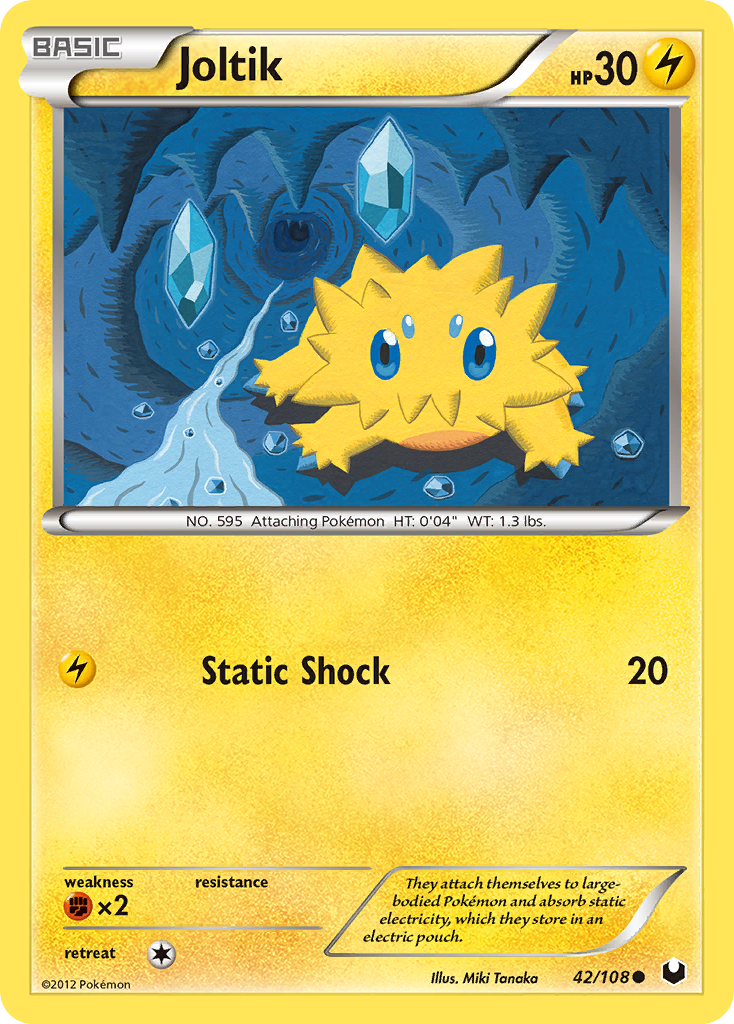 Joltik - Dark Explorers - #42 - Pokemon TCG card